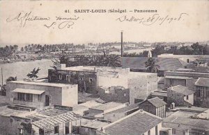 Senegal Saint-Louis Panorama 1908