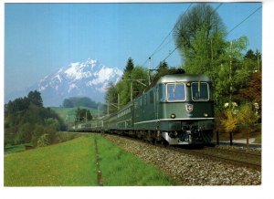 Holland, Italian Express, Swiss Federal Railway Train