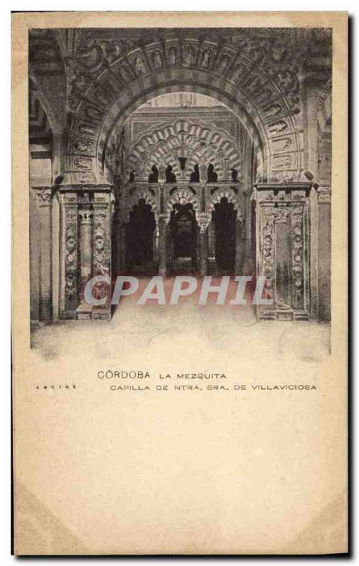 Old Postcard Cordoba Mezquita