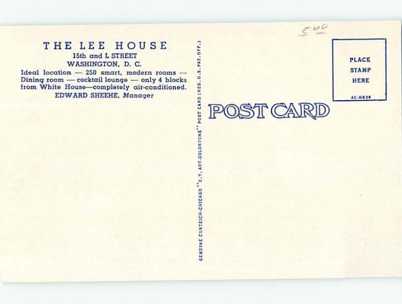 Linen HOTEL SCENE Washington DC AE1538@