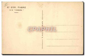 Old Postcard Boat Co. Cyp Fabre SS Canadian Ship