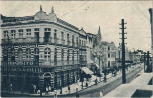 PC BRAZIL, PERNAMBUCO, STREET SCENE, LAFAYETTE, Vintage Postcard (b42744)