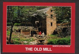 AR The Old Mill North Little Rock Arkansas Postcard Gone With the Wind Movie