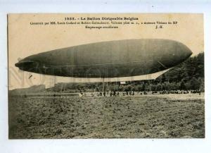 205566 FRANCE AVIATION airship dirigible BELGICA Hauser #1255