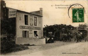 CPA AK BASSE-GOULAINE Le rastaurant Peyrusse (860526)