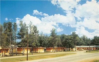 SHADY GROVE MOTEL Wisconsin Dells, WI Roadside c1950s Vintage Postcard