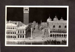 IL St Mark's Piazza Venice Italy Wood Carving Attilio Savoia Chicago Illinois RP