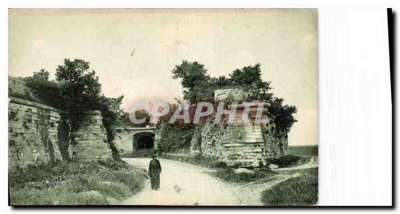 Old Postcard Old fortress of Brouage royal gate XVIII century