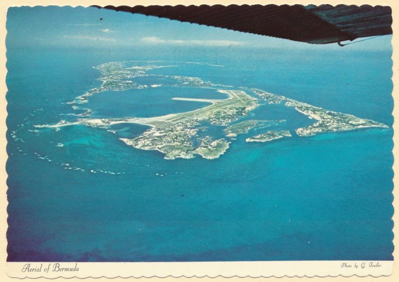 Aerial View of the Bermuda Islands