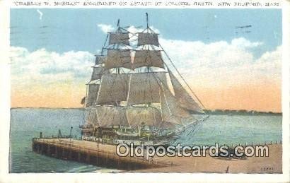 Charles W Morgan, New Bedford, Massachusetts, MA USA Sailboat 1931 light crea...