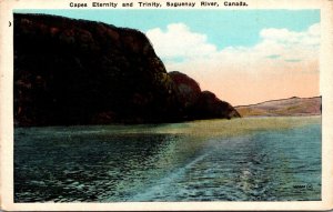 Canada Saguenay River Capes Eternity and Trinity