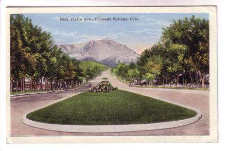 East Platte Ave, Colorado Springs, Colorado, 1926