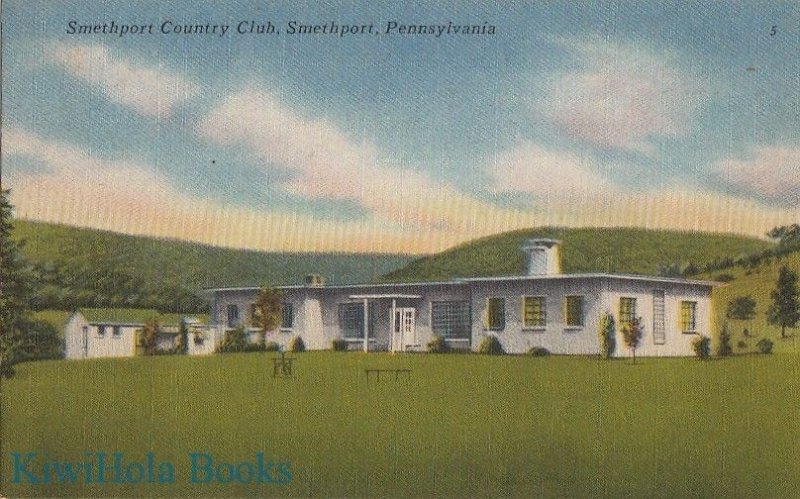 Postcard Smethport Country Club Smethport PA