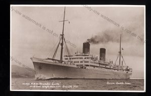 UC079 - Union Castle Liner - Arundel Castle - postcard