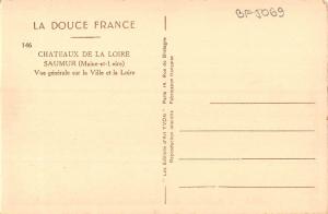 BF5069 saumur vue generale sur la ville et la liore france        France