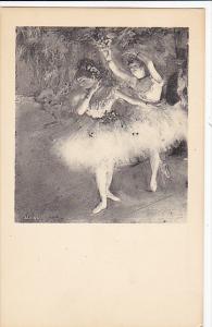 Dancer Bowing Pastel by Edgar Degas