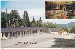 Hotel Motel Lac Blanc,  De La Ville de, Quebec,  Canada,  40-60s