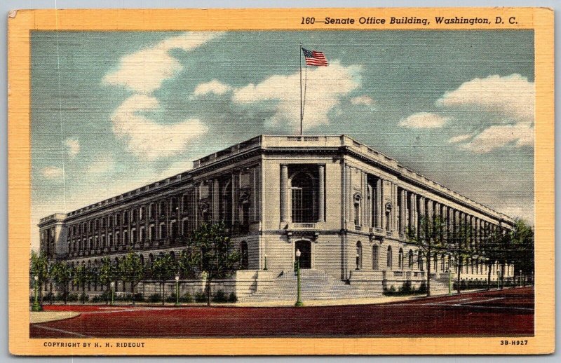 Washington DC 1950 Postcard Senate Office Building