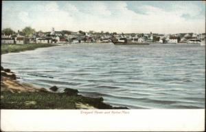 Vineyard Haven Martha's Vineyard MA Harbor & Bldgs c1910 Postcard