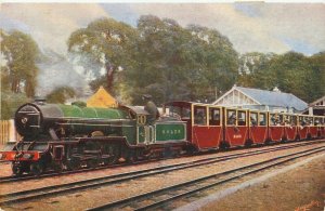 C-1910 UK Railway Miniature Train Romney Hythe Dymchurch  Postcard 24-10529