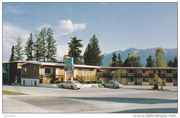 BC: Rondo Motel, Golden, British Columbia, Canada, 40-60s