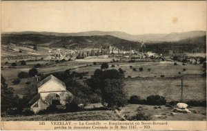 CPA VEZELAY - La Cordelle - Emplacement ou St-Bernard (124684)