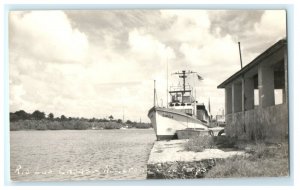 Rio Las Casas Nueva Gerona Isla DE Pinos Cuba Real Photo RPPC Postcard (AL8)