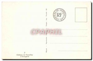 Old Postcard Chateau De Versailles L & # 39Orangerie