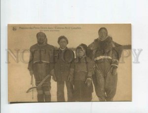 472738 Catholic Mission in northern Canada local Eskimos Vintage postcard