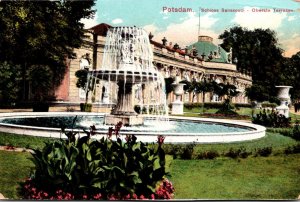 Germany Pottsdam Schloss Sanssouci Oberste Terrasse