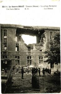 CPA La Guerre 1914-17 Verdun (Meuse) -Le collége Buvignier Les Ruines (178077)