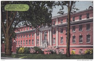 McMichael Hall , Monmouth College , MONMOUTH , Illinois , PU-1957