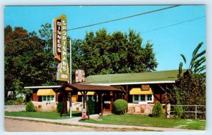 BRANSON, MO Missouri ~ Roadside SPORTSMAN'S INN  c1960s Taney County Postcard