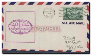 Letter USA KLM Flight Houston Amsterdam September 6, 1957