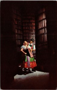 Redwood Tanks Cellars Italian Swiss Colony Winery Aged San Francisco Ca Postcard 