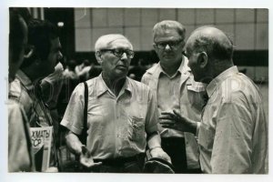 488569 USSR Sport CHESS Tournament Old REAL PHOTO DOLMATOVSKY Moscow