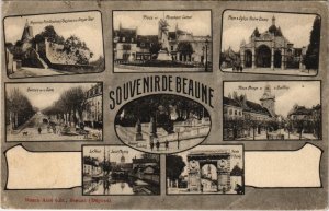 CPA BEAUNE - Souvenir collage (115973)