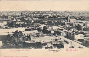 Uruguay Montevideo Vista tomada del Reducto 1907