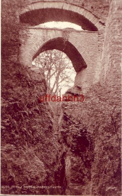 DEVIL'S BRIDGE ABERYSTWYTH WALES ENGLAND UK a Postcard Picture by Judges Ltd