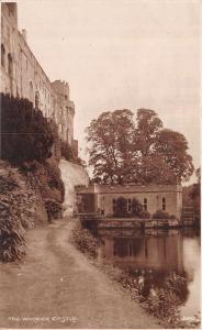 WARWICK UK CASTLE Façade VIEW JUDGES PHOTO PICTURE #1198 POSTCARD 1910s