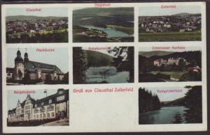 Multi View Zellerfeld,Germany Postcard