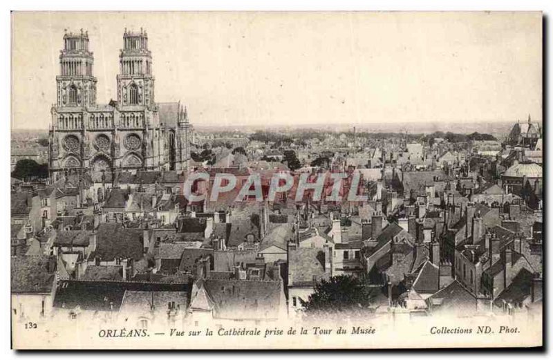 Old Orleans Postcard view of the Cathedral taken from the Museum Tour