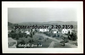 h3118 - ST. ADOLPHE Quebec 1950s Panoramic View. Real Photo Postcard