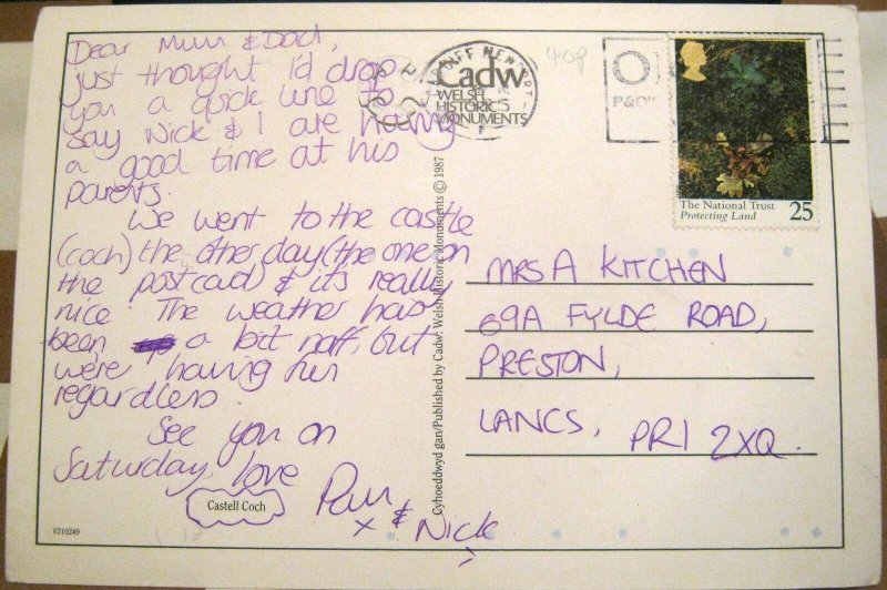 Wales Castell Coch - posted