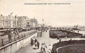 BR57989 promenade and miniature golf course   brighton   uk