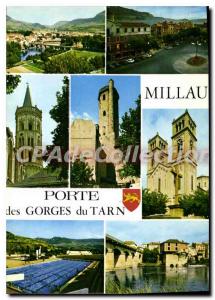 Old Postcard Millau door of the Tarn Gorges