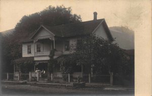 Real Photo Postcard Beautiful Home in Cuba, New York~118119