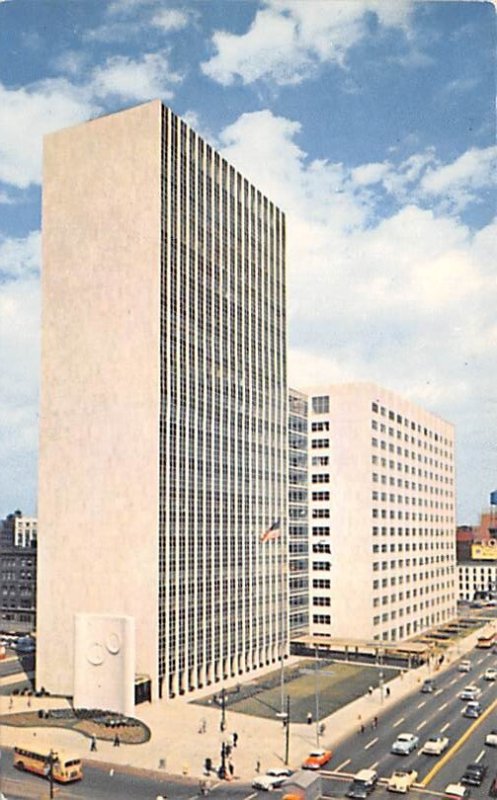 The New City County Building Woodward And Jefferson Avenues - Detroit, Michig...