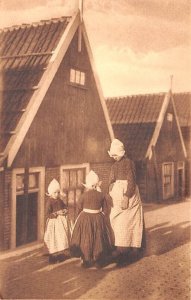 Een Buurpraatje Volendam Holland Unused 