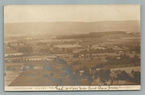 CONYNCHAM VALLEY PA ANTIQUE REAL PHOTO POSTCARD RPPC